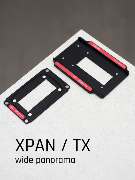 XPan (Fuji TX-1, Widelux) Mask Set for the Multi Mask System