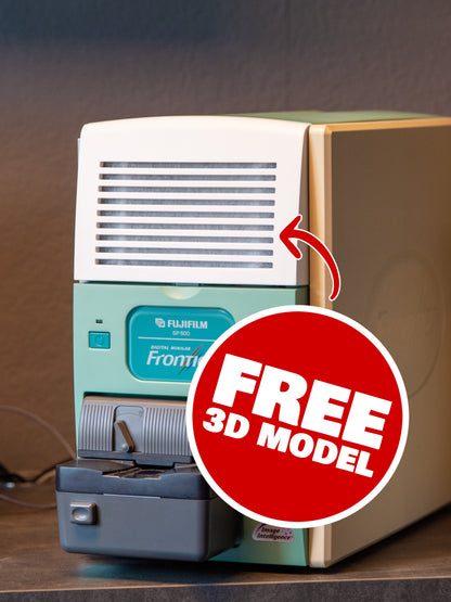 Front Cover for FujiFilm SP 500 (Free 3D model)